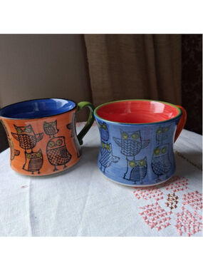 Pier 1 mugs x 2